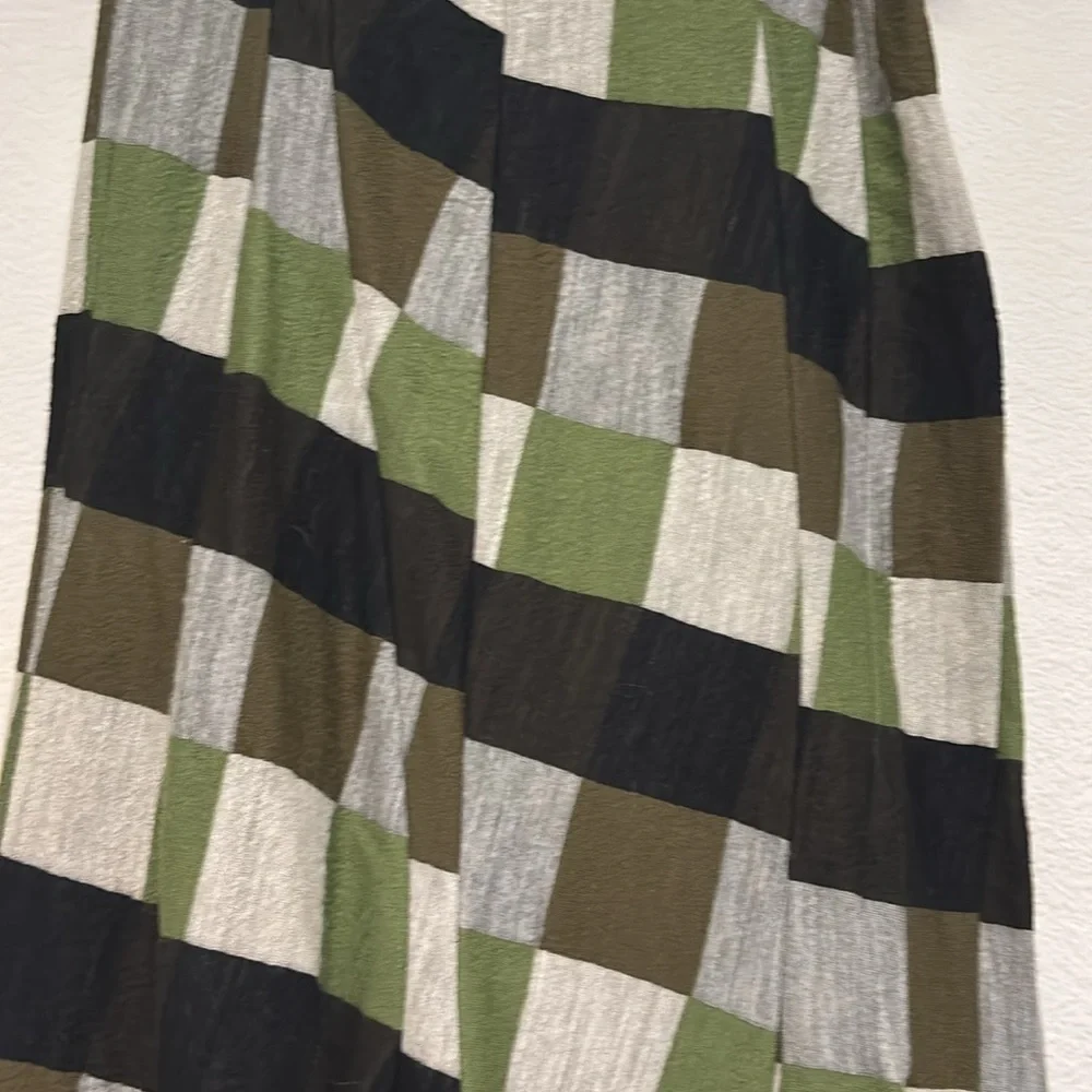 Yohji Yamamoto patch worked wool skirt - Picture 4 of 10